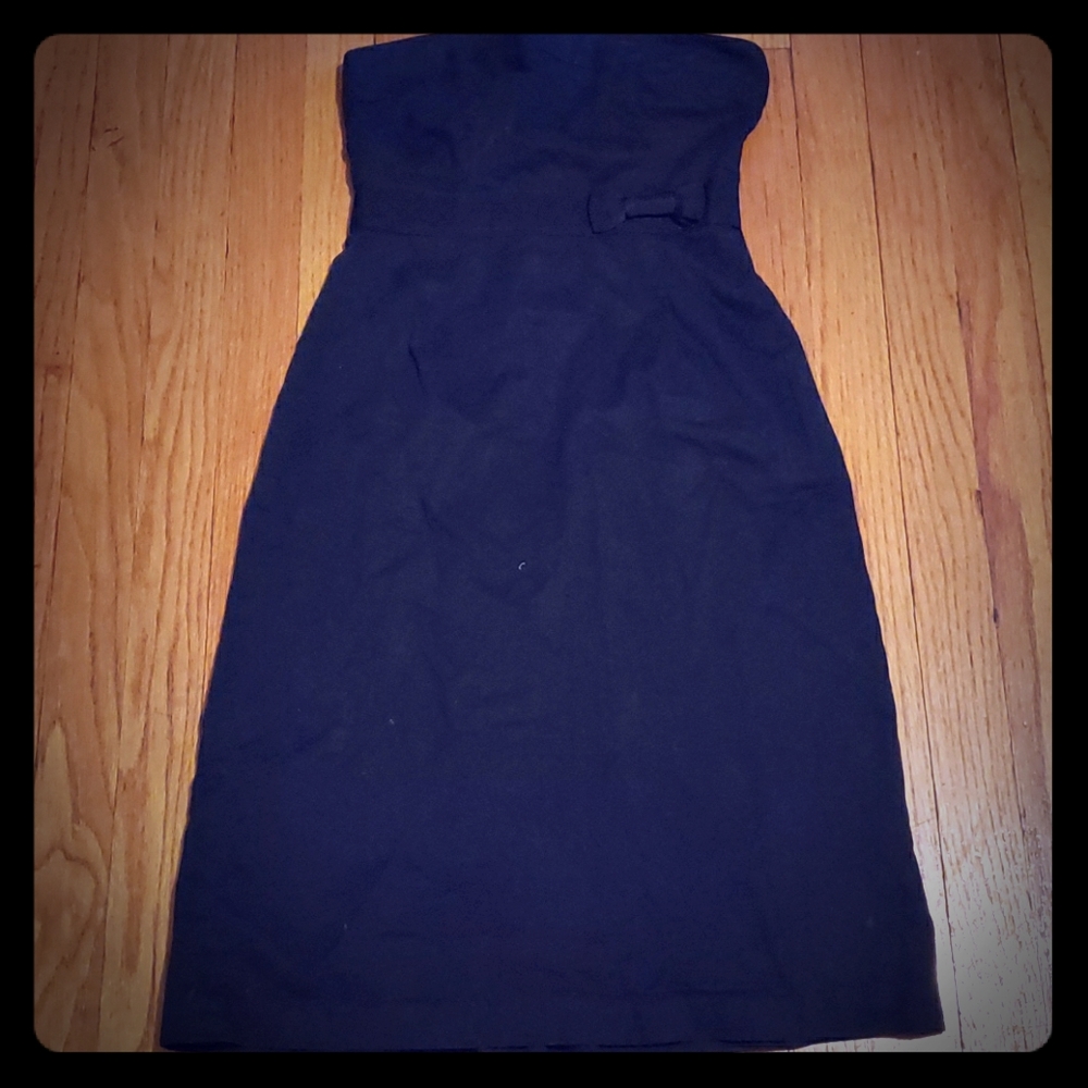 Black tube dress